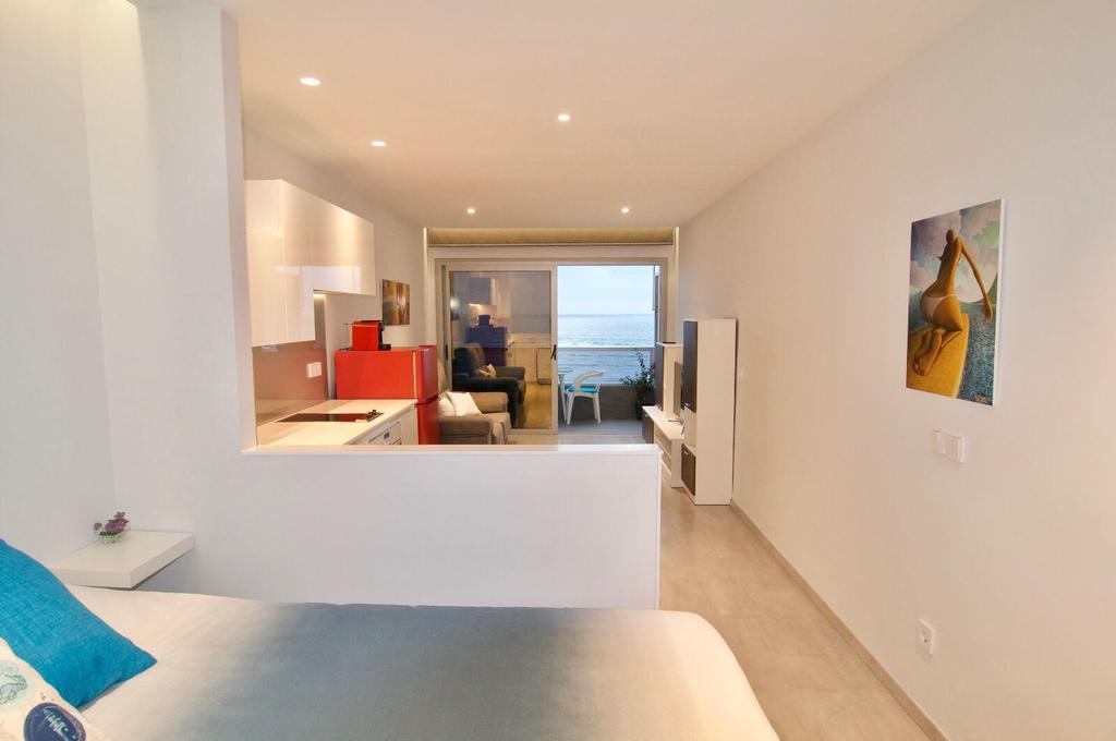 Ferienwohnung Frontline with Blue Views Las Palmas / Gran Canaria Exterior foto