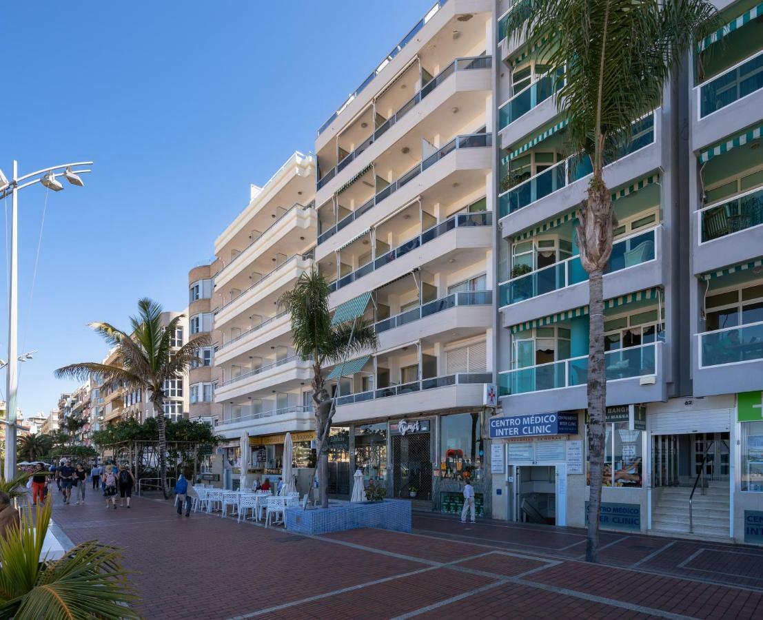Ferienwohnung Frontline with Blue Views Las Palmas / Gran Canaria Exterior foto