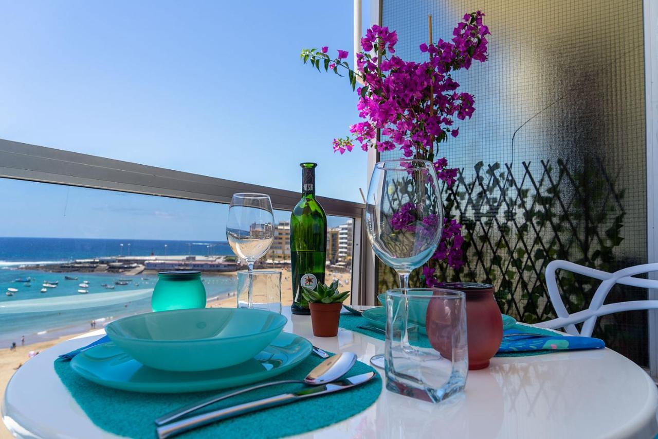 Ferienwohnung Frontline with Blue Views Las Palmas / Gran Canaria Exterior foto